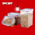 Food Storage Containers in a Rectangular Shape