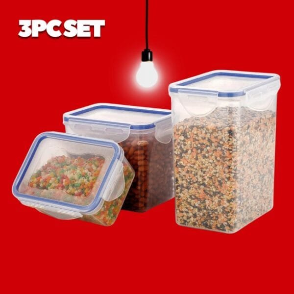 Food Storage Containers in a Rectangular Shape