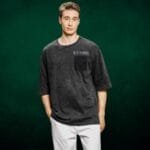 Over Size Drop Shoulder T-Shirt - Image 4