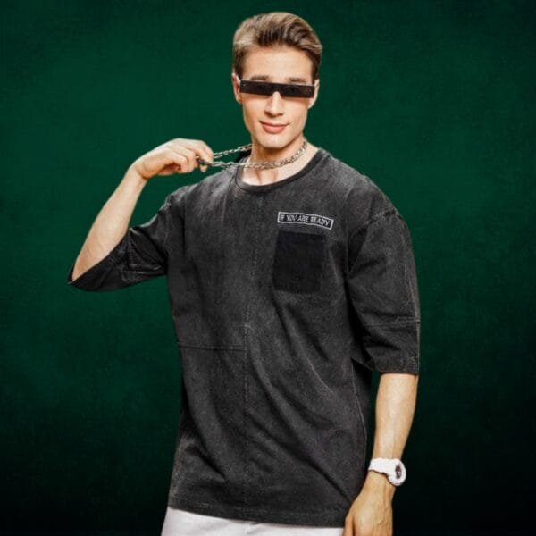 Over Size Drop Shoulder T-Shirt