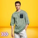 Over Size Drop Shoulder T-Shirt - Image 5