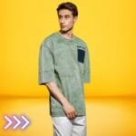 Over Size Drop Shoulder T-Shirt - Image 4