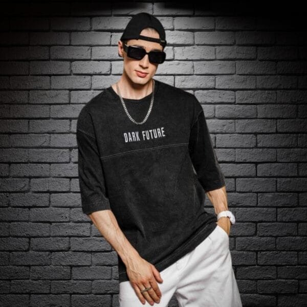 Over Size Drop Shoulder T-Shirt