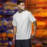 Stylish Drop Shoulder T-Shirt - Image 3